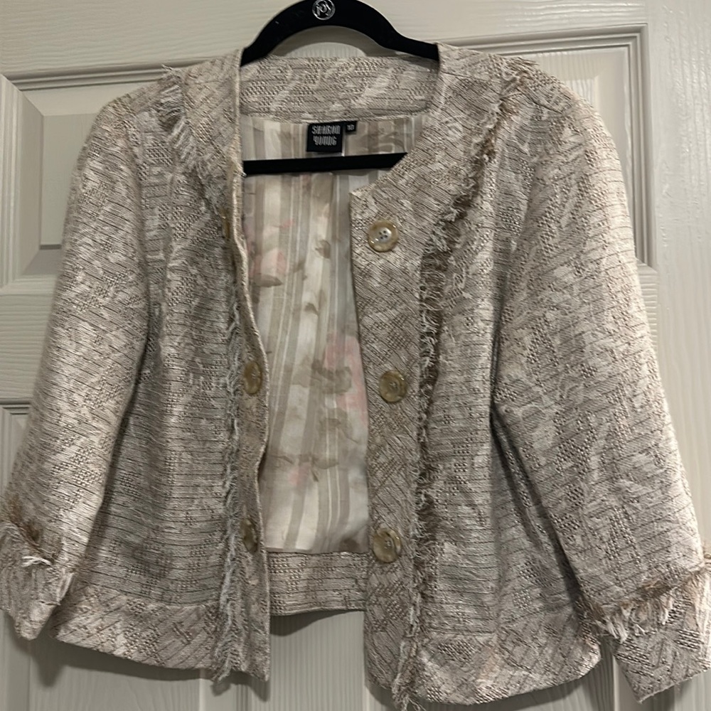 Sharon Young size 10 Jacket